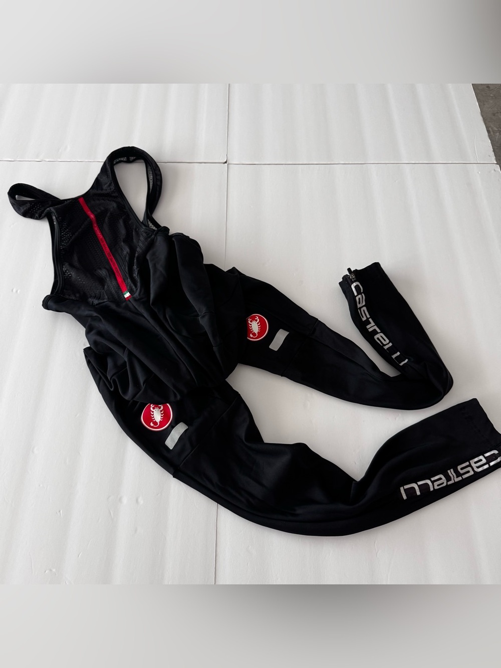 Castelli Velocissimo 3 Bib Tight Men L Black Padded Cycling Pants 4516522